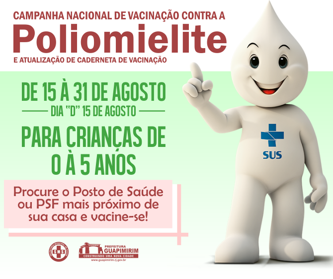 campanha polio 2015